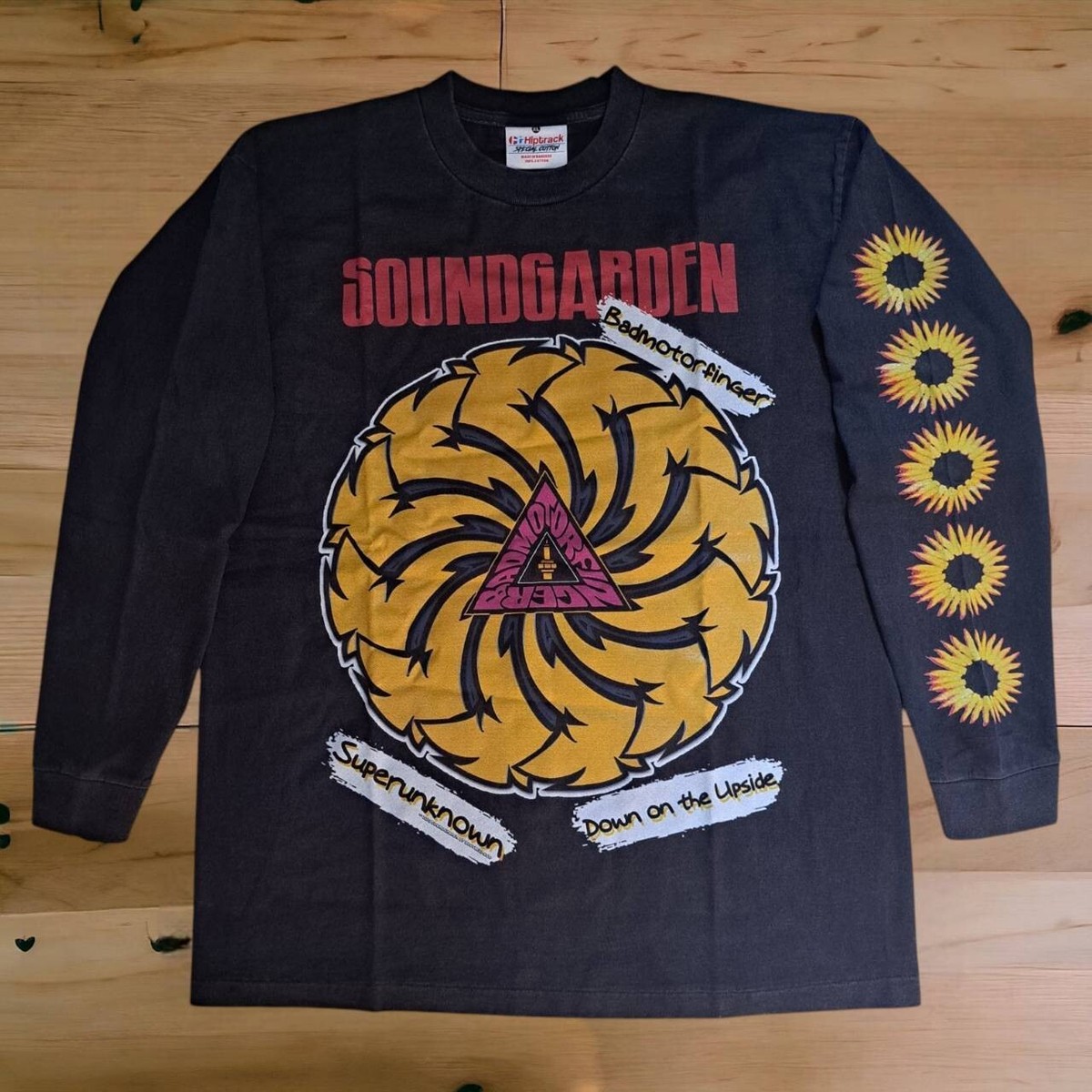 Soundgarden vintage t shirt Long Sleeve Black Faded cotton Soundgarden vintage t shirt Long Sleeve Black Faded cotton