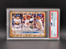 2022 Topps Juan Soto Bryce Harper SSP CAMO /25 PSA 9 MINT Trea Turner LL
