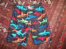 OP Ocean Pacific Boys Youth Sz. XXL / 2XG 18  Swim Shorts Trunks Mesh Lined