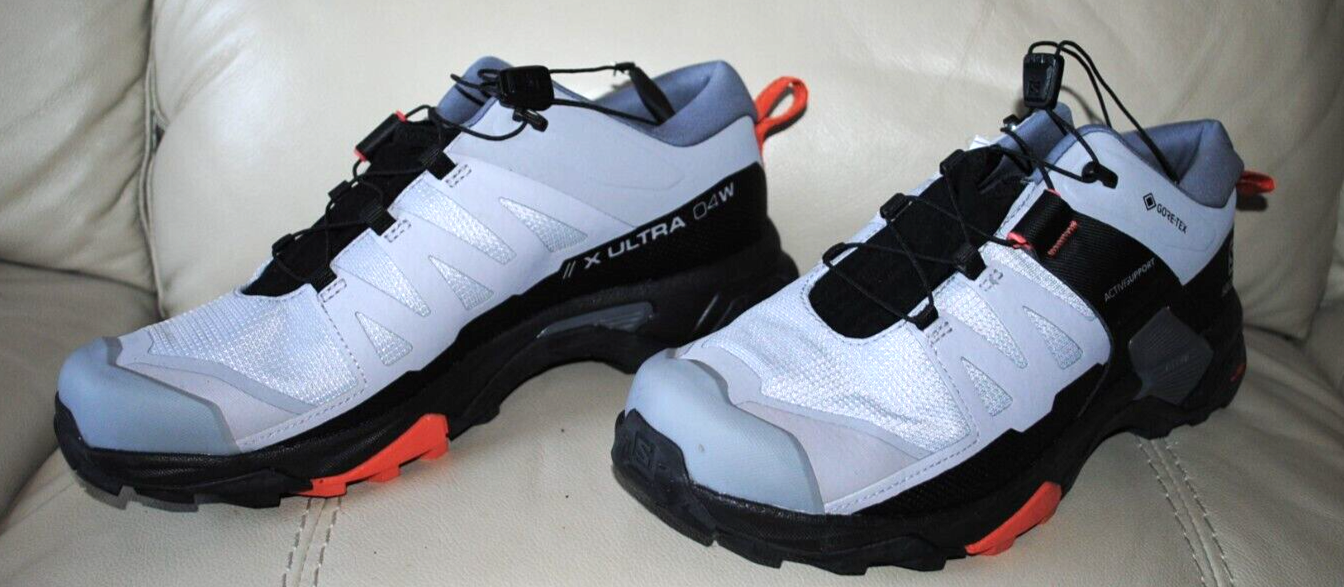 SALOMON X ULTRA 4 GTX SCARPE DA TREKKING DONNA TAGLIA 10 US 8.5 UK NUOVE ETICHETTE SENZA SCATOLA