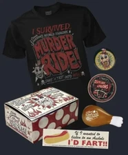 House 1000 Corpses Fright Rags XL Captain Spaulding Box Set Rob Zombie Horror