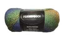 Wisdom Yarns Poems Sock Grape Arbor 75% Superwash Wool 25% Nylon 100 gr 3.5 oz