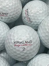 50 Kirkland Performance + White Used Golf Balls 4A/5A Grades AAAA / AAAAA