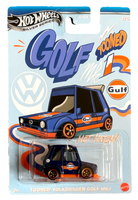 Hot Wheels Tooned Vw Volkswagen Golf MK1 1/5 1:64 Modellauto Spielzeug Gulf Ger