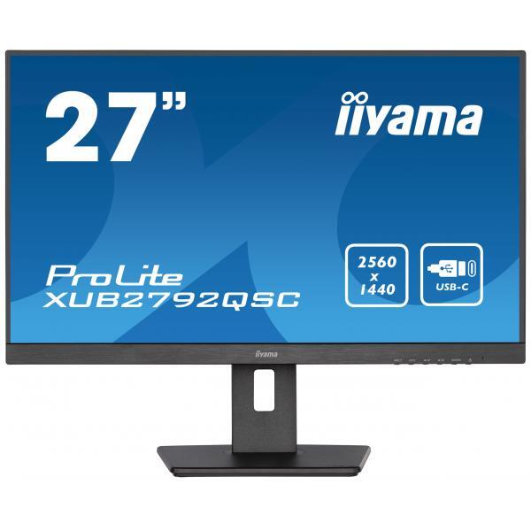 Iiyama 1481395 iiyama ProLite 68,6 cm (27") 2560 x 1440 Pixel Wide Quad HD LED N