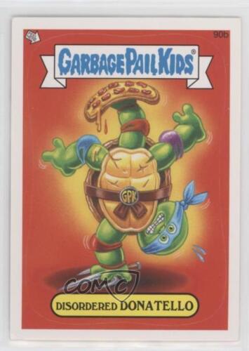 2013 Topps Garbage Pail Kids Brand-New Series 2 Disordered Donatello #90b 07rd - Afbeelding 1 van 3
