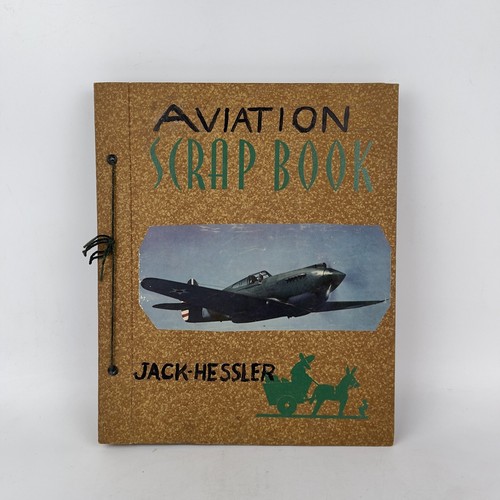 Vintage Luftfahrt Sammelalbum Freihand Flugzeug Sammelalbum