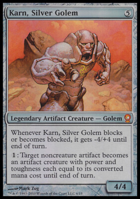 銀のゴーレム、カーン/Karn, Silver Golem(アリーナ)【foil 銀のゴーレム、カーン/Karn, Silver Golem(アリーナ)【foil karn