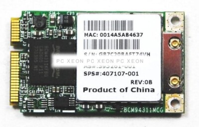 Modul Wifi Mini Broadcom PCI Ieee 802.11b/G
