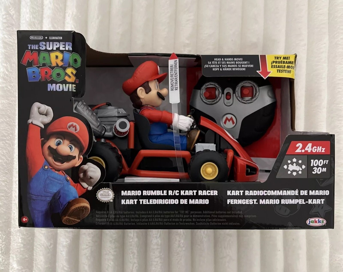 Nintendo The Super Mario Movie Rumble R/C Kart Racer Brand New  Toy