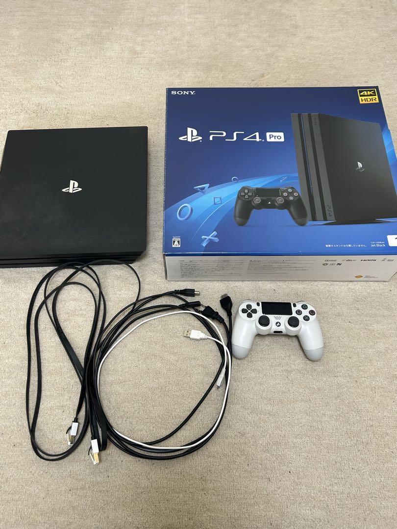 Sony PlayStation 4 PS4 Pro CUH-7200B 1TB console jet black unit 
