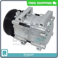 A/C Compressor for Ford Bronco, E-150, F-150, F-250, F-350, Ranger, Taurus... QU
