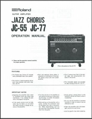 新しいブランド Amplifier Roland Roland JC-77 From - poumonquebec.ca