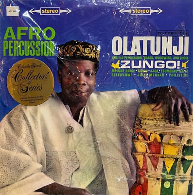 OLATUNJI Afro Percussion, Brass, Woodwind, And Choir Zungo! LP