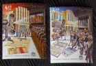 ISRAEL stamp SC #1703-1704 CINEMA in TEL-AVIV Philately Day with tab MNH 2007.