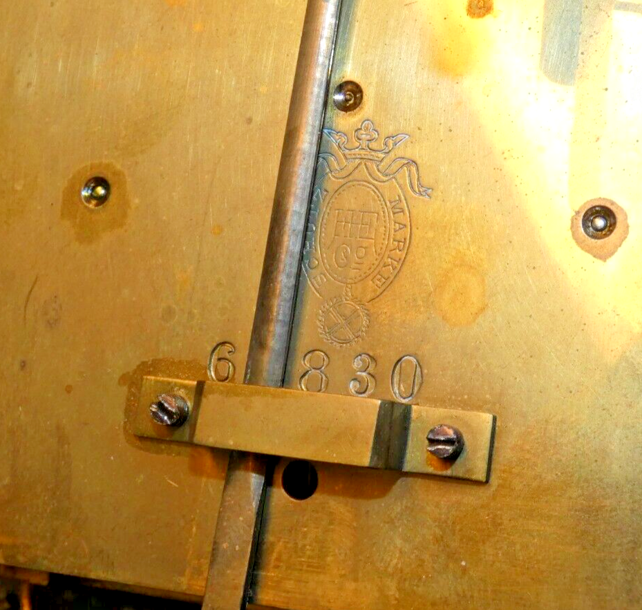 3C233 120cm H H. Endler Original Art Nouveau Wiener Vienna Regulator