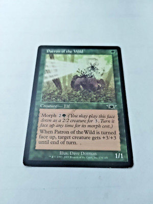 MTG Patron of the Wild Legions 134/145 Regular Common - Some edge wear -See pics
