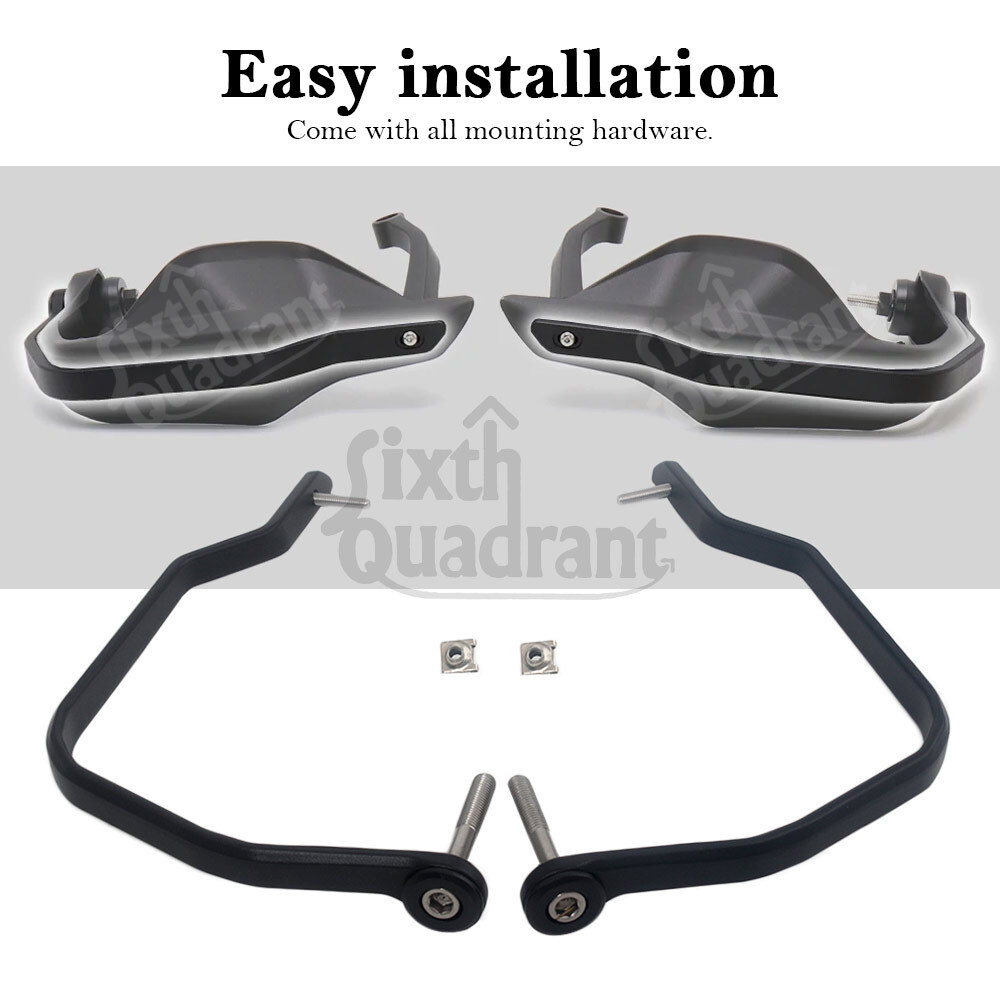 Matte Black Handlebar Lever Hand Guard Protector For BMW R1200GS R1250GS F750GS