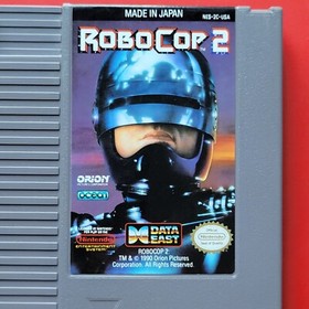 Nintendo NES RoboCop 2 Robo Game Box Manual Authentic Tested Action Platformer