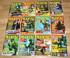 Maniac M! M Games Magazin Heft  Ausgabe 1 2 3 4 5 6 7 8  9 10 11 12 / 2004