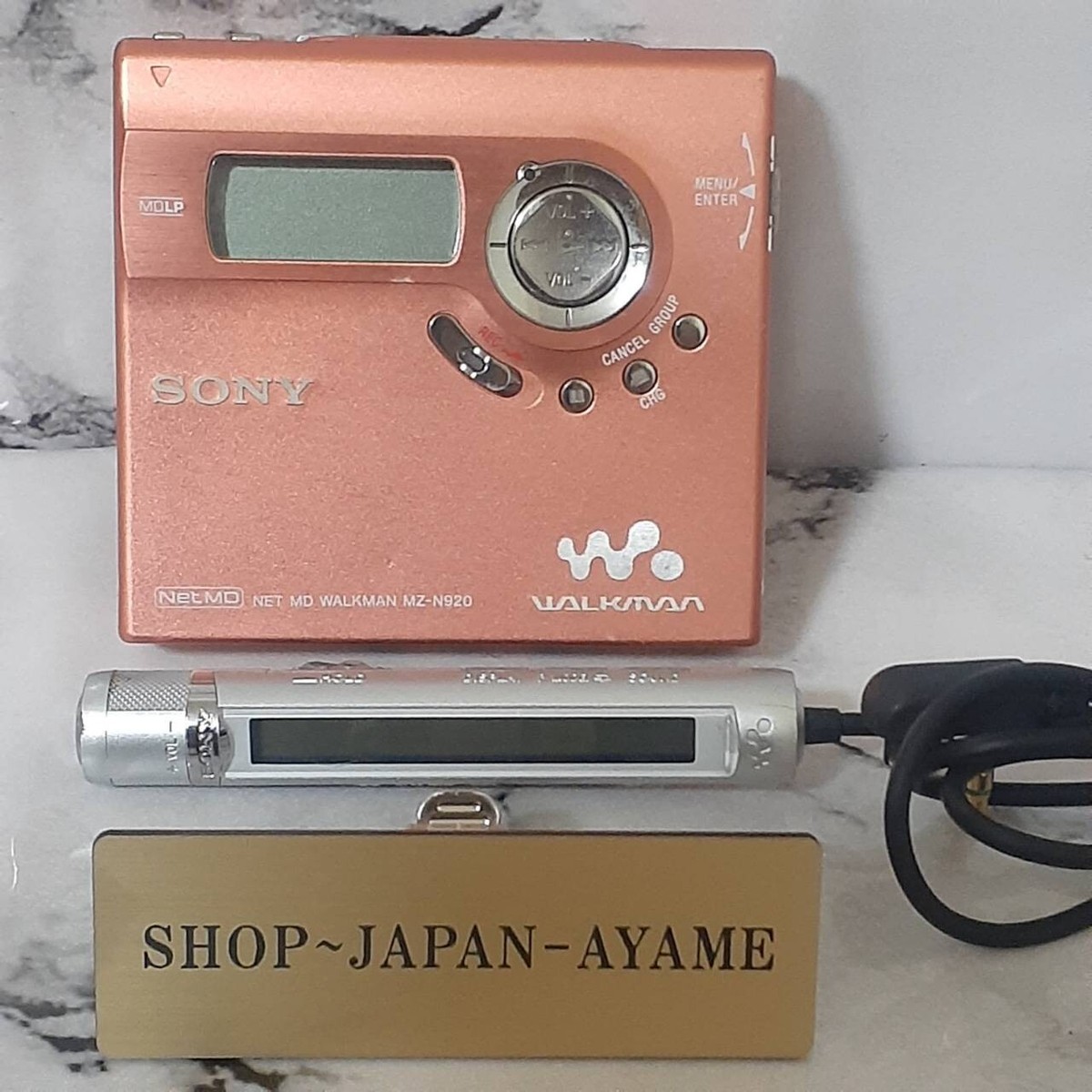 SONY NetMD MDウォークマン MZ-N920 動作確認済 ① 【公式通販】