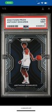 2020 Prizm Anthony Edwards RC PSA 9 Base #258 Timberwolves Rookie Panini