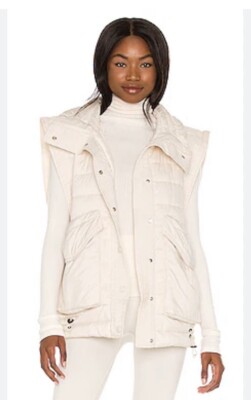 NWT Toast Society Juna Vest in Ivory