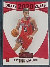 PATRICK WILLIAMS 2020-21 PANINI NBA CONTENDERS DRAFT CLASS RED #7  RC ROOKIE