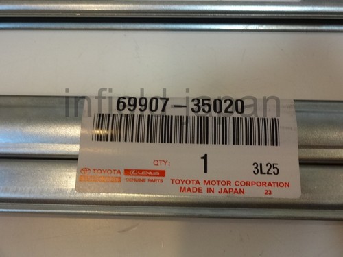 Genuine Toyota 4runner Back Window Regulator Track Channel Repair Kit F/S - Picture 3 of 7
