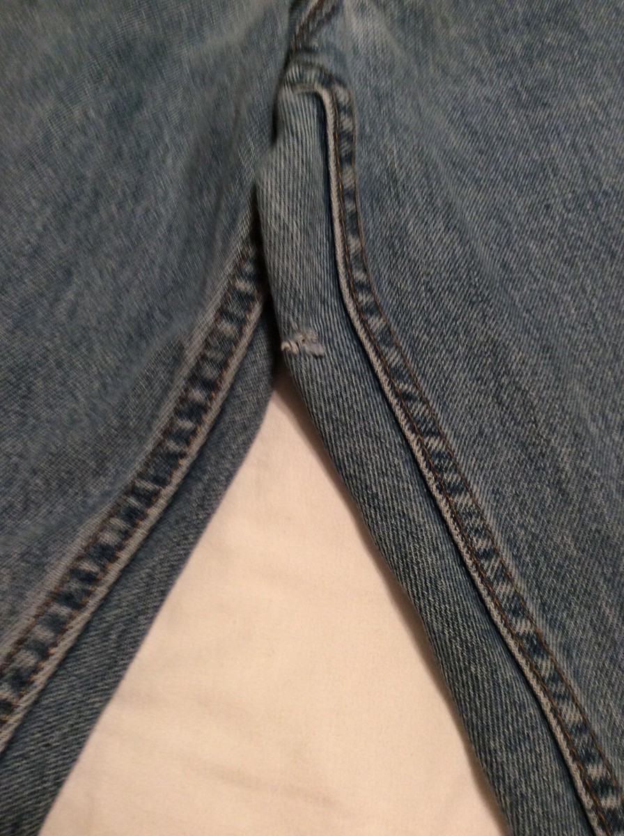 Levi's Silver Tab Relaxed Fit Vintage Jeans 1990s Straight Cotton