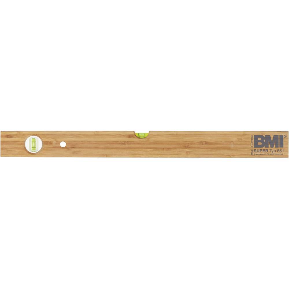 BMI 661100 Livella a bolla in legno 1.0 mm/m