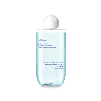 ISNTREE Ultra-Low Molecular Hyaluronic Acid Toner 300ml   Deep Hydration