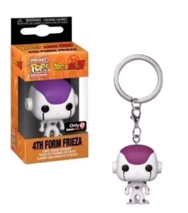 FUNKO POP POCKET! 4TH FOR FRIEZA FREEZER KEYCHAIN VINYL DRAGON BALL Z DBZ FIGURE