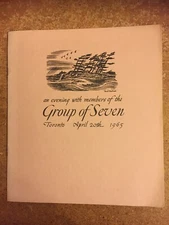 An Evening with Members of the Group of Seven. Toronto April 20th, 1965
