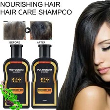 200ml Reverse Grey Hair Darkening Shampoo Natural Polygonum Essence Hair Care