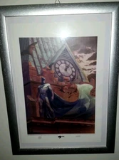 Luca Russo batman signed and numbered by hand already very nice frame 