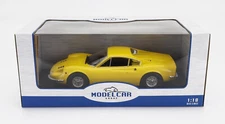 Ferrari Dino 246 GT Yellow 1969 MCG 18168 1:18 Metal MCG18168