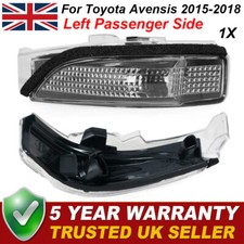 Wing Mirror Indicator Left Passenger Near Side For Toyota Avensis 2015-2018