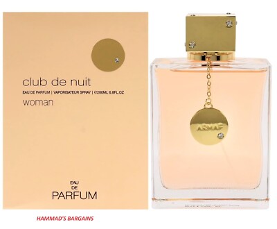 CLUB DE NUIT EDP 6.8 OZ / 200 ML FOR WOMEN BY ARMAF (NIB) SEALED