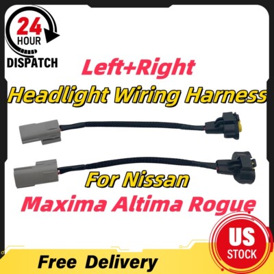 Hid to Halogen Headlight Conversion For Nissan Maxima Altima Low Beam 2009+