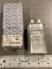 IRP Run Capacitor, Oval 12.5 uF Mfd., 440/370 Volt, CR12.5X440