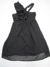 new MYSTIC Women's Size M Classy Flowy Formal Little Black Shift Dress