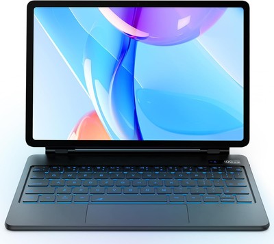 GOKOCO Magic-Style Keyboard Case for Samsung Galaxy Tab S9 FE 5G black 