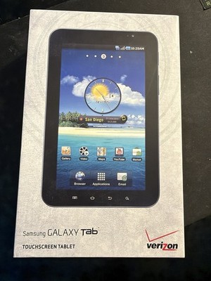 Samsung Galaxy Tab SCH-I800 Wi-Fi + 3G (Verizon) Tablet.