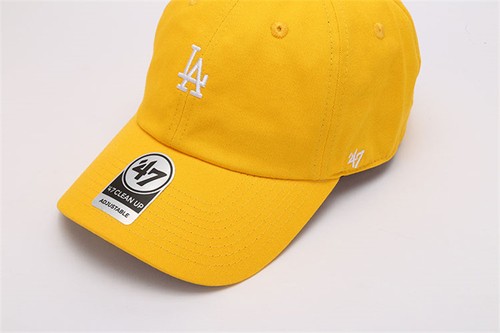 Men Women Yellow 47 Hat Soft Crown Baseball Cap Trendy Casual Everyday Dad Hat - Foto 16 di 28