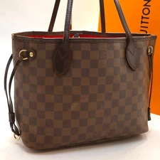 Good Auth LOUIS VUITTON N51109 Damier Ebene Neverfull PM Tote Bag LV F/S