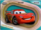 2025 Topps Chrome Disney Lightning Mcqueen #50 Teal Refractor 181/299