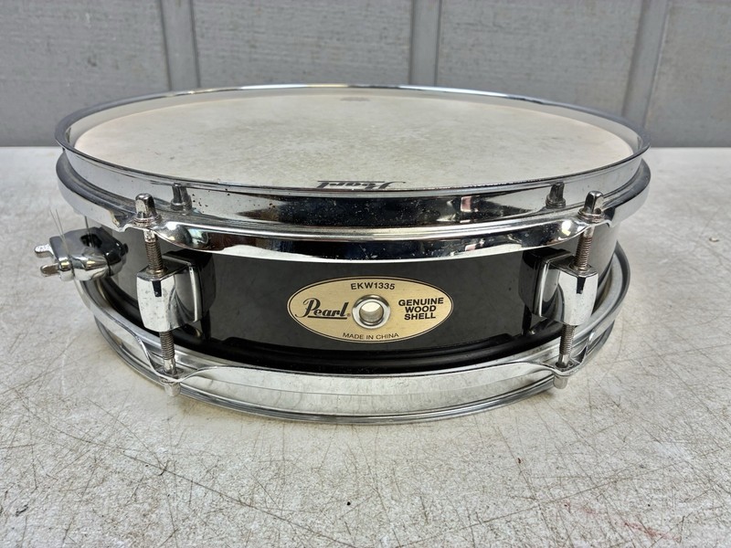 PEARL EKW1335 13”x4” BLACK WOOD SHELL SNARE DRUM