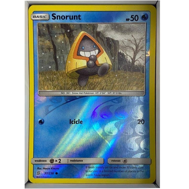 Snorunt — 037/236 Common 2019 English Reverse Holo - Near Mint