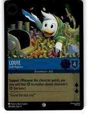 Louie 149/204 Disney Lorcana Into the Inklands Common, Cold Foil NM